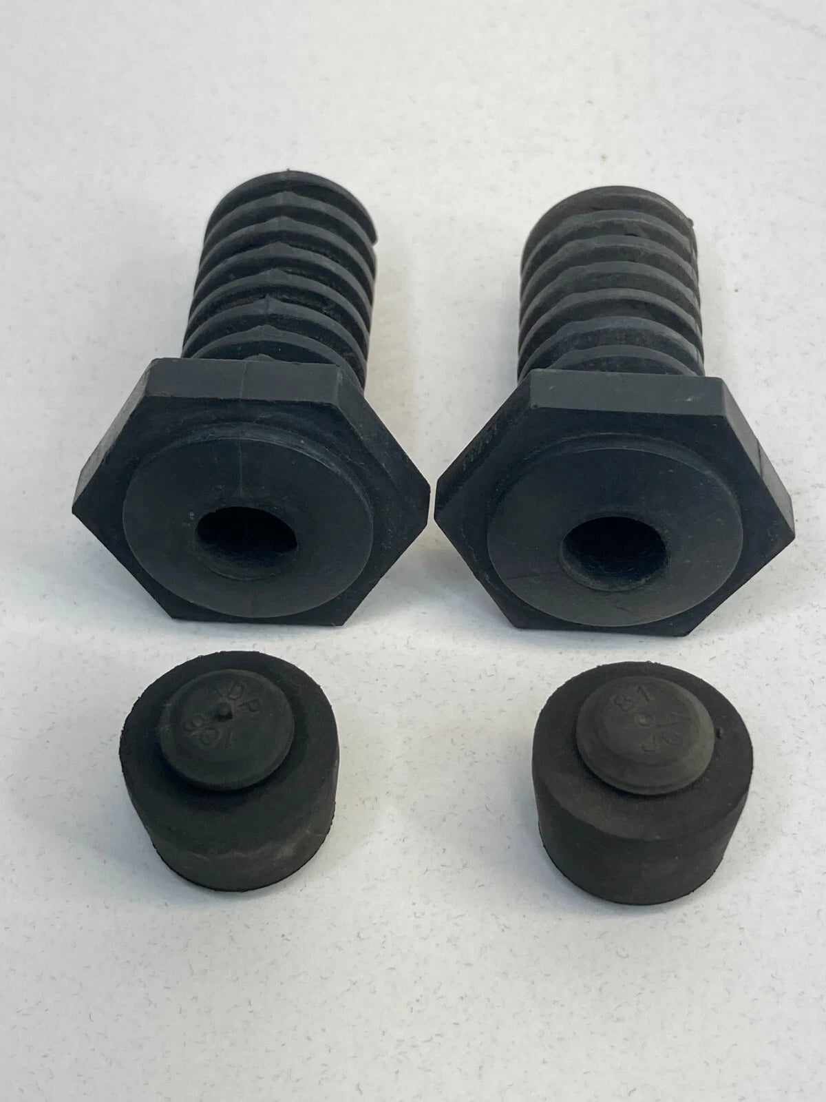 2007-2012 DODGE CALIBER FRONT HOOD ADJUSTER BUMPER STOP RUBBER SET OEM