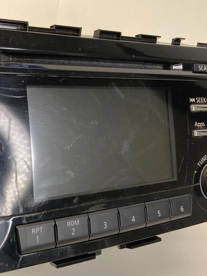 2014 2015 NISSAN ALTIMA AM /FM RADIO CD DISC PLAYER RECEIVER 28185-3TA1C OEM