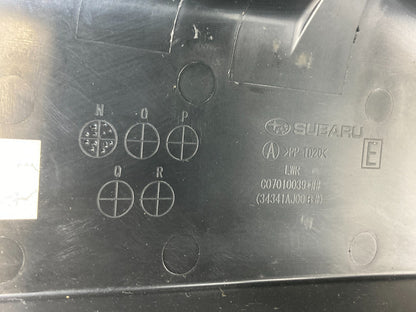 10-12 Subaru Outback Legacy Steering Column Upper Lower Cover Shroud 34341AJ00