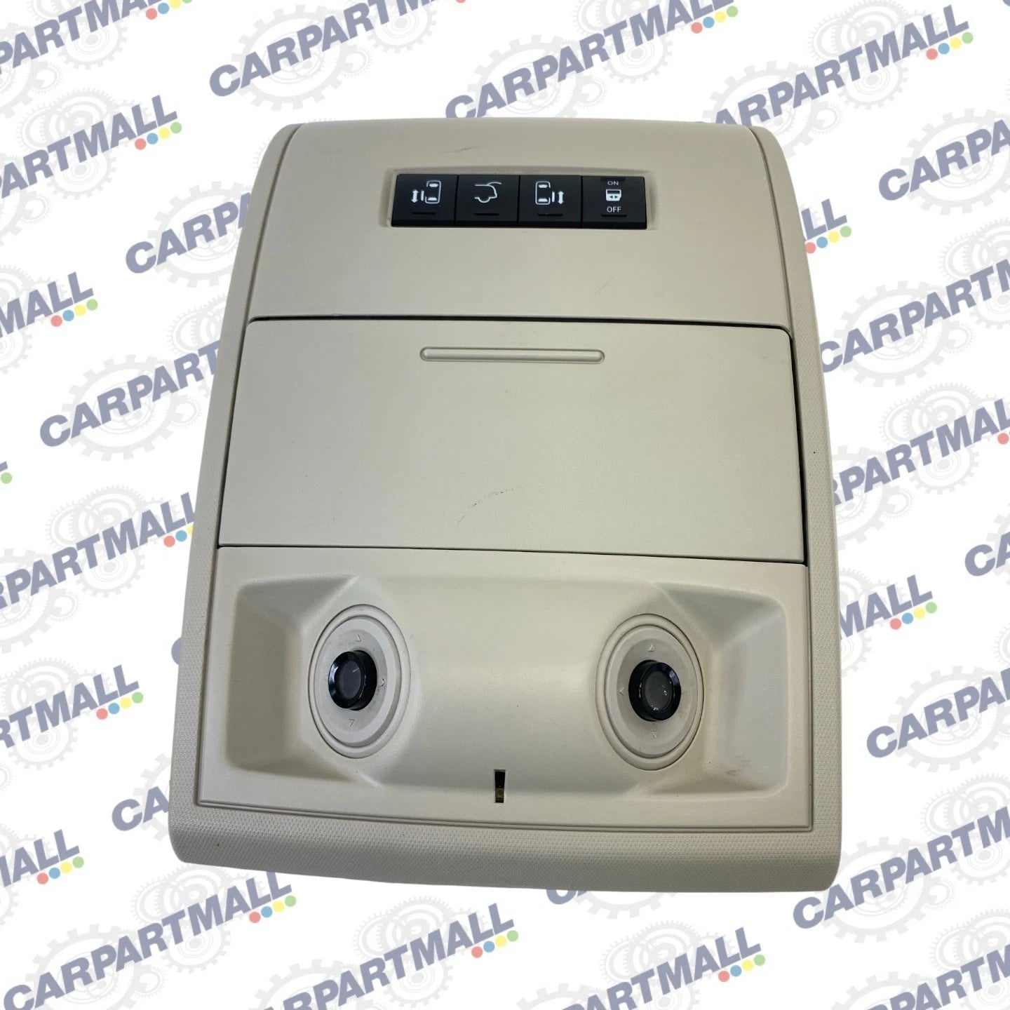 2011-2020 DODGE GRAND CARAVAN ROOF OVERHEAD CONSOLE COVER DOME MAP LIGHT OEM