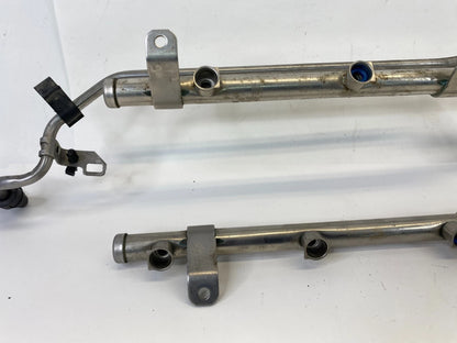 09-12 FORD FLEX 3.5L ENGINE FUEL SUPPLY INJECTION RAIL SET W /LINE 7T4E9F797 OEM