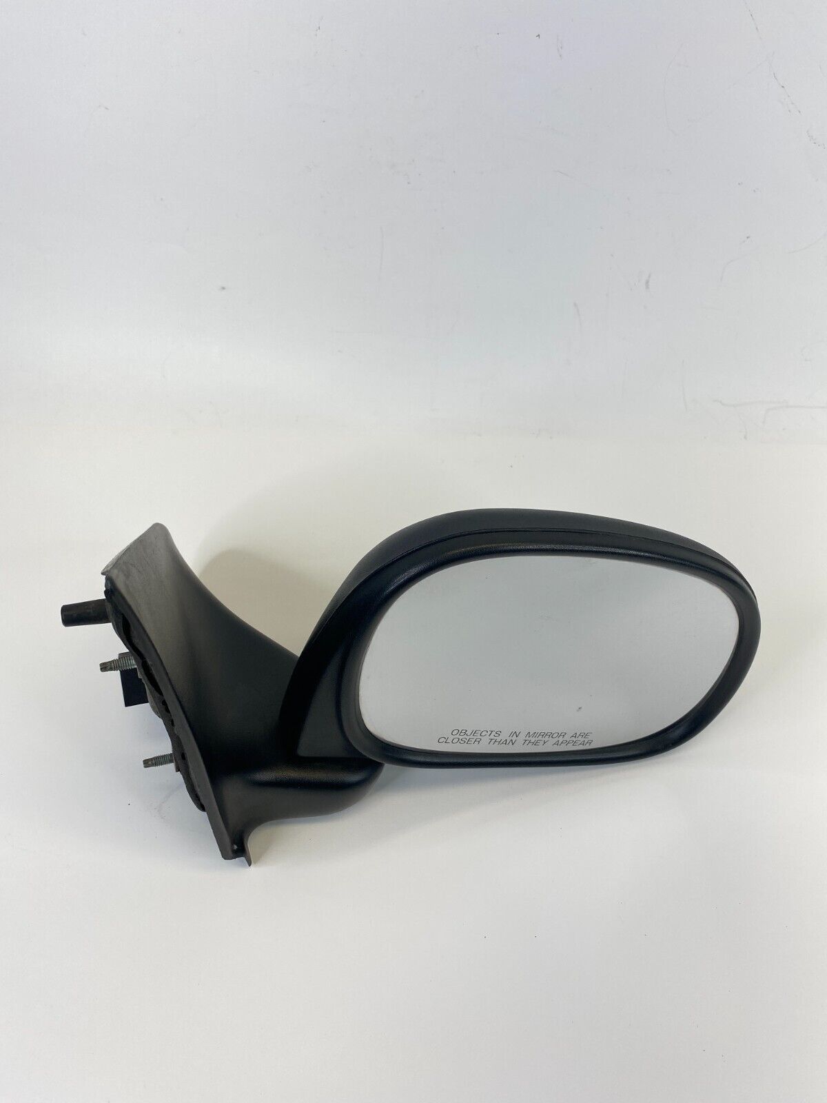 2003 03 Ford F-150 Front Right Passenger Side View Maual Door Mirror Black OEM