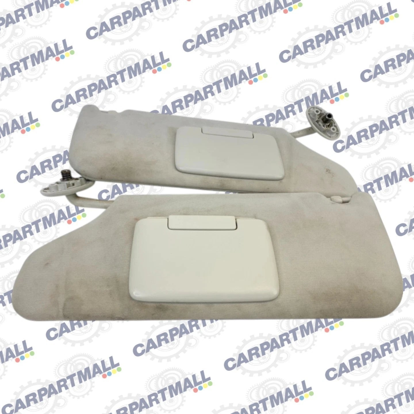08-10 DODGE AVENGER LEFT & RIGHT SUNVISOR DRIVER & PASSENGER SUN VISOR SET PAIR