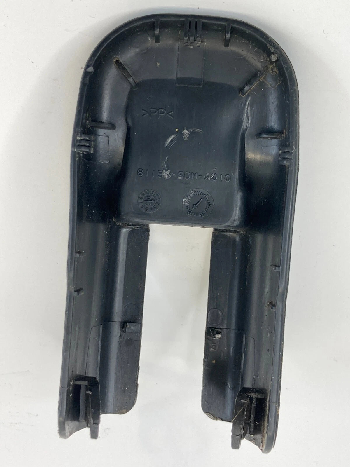 2003-2007 HONDA ACCORD COUPE FRONT LEFT SIDE SEAT TRACK END COVER TRIM OEM