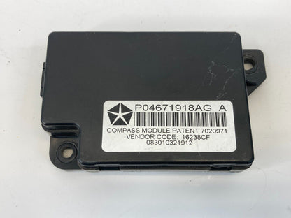 09-14 Volkswagen Routan 3.8L Compass & Temperature Control Module P04671918AG