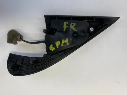 2009-2015 KIA SORENTO FRONT RIGHT INNER DOOR QUADRANT COVER CORNER W SPEAKER OEM
