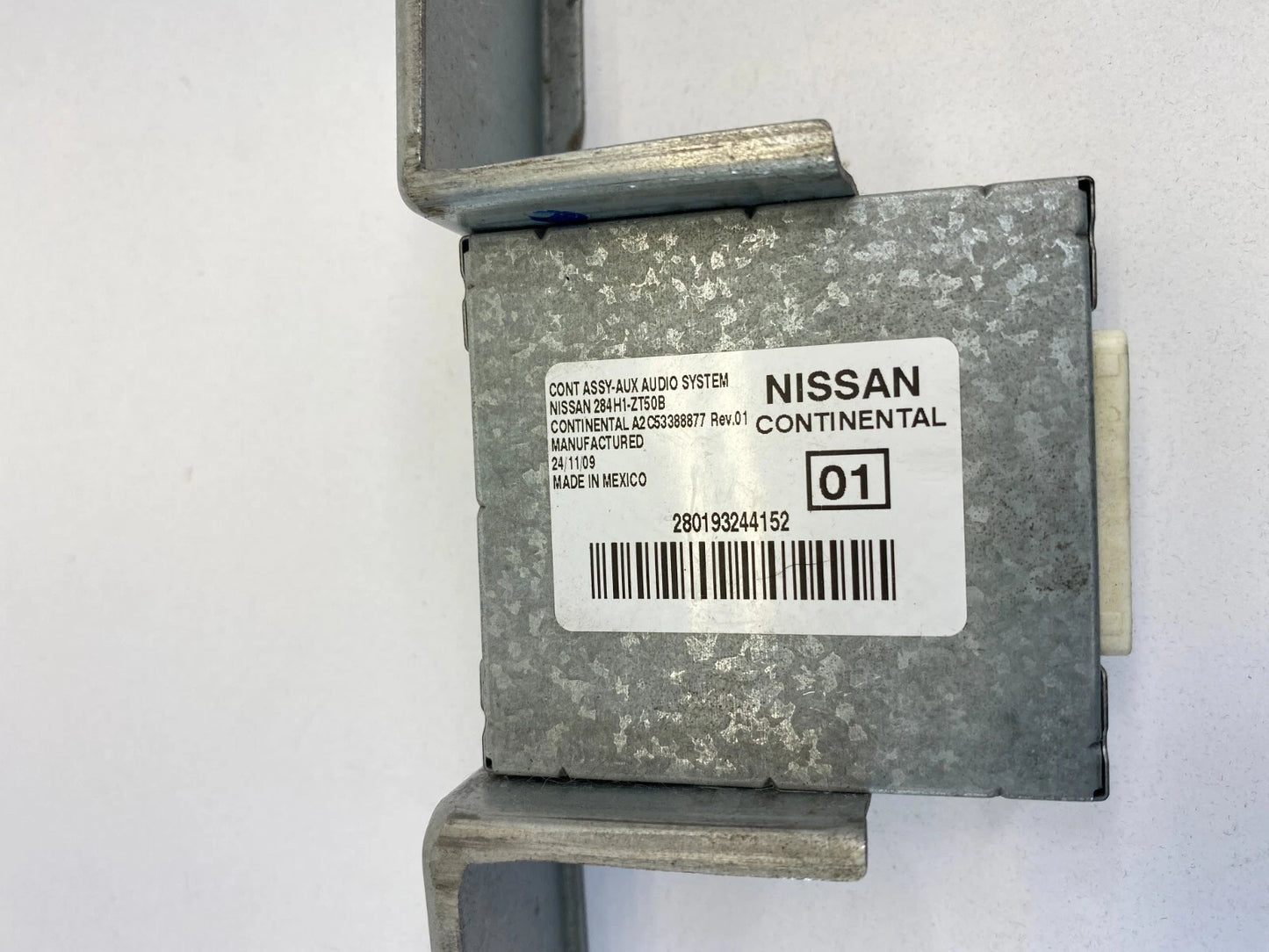 10 11 12 13 14 NISSAN CUBE AUXILIARY AUX AUDIO CONTROL MODULE UNIT 284H1-ZT50B