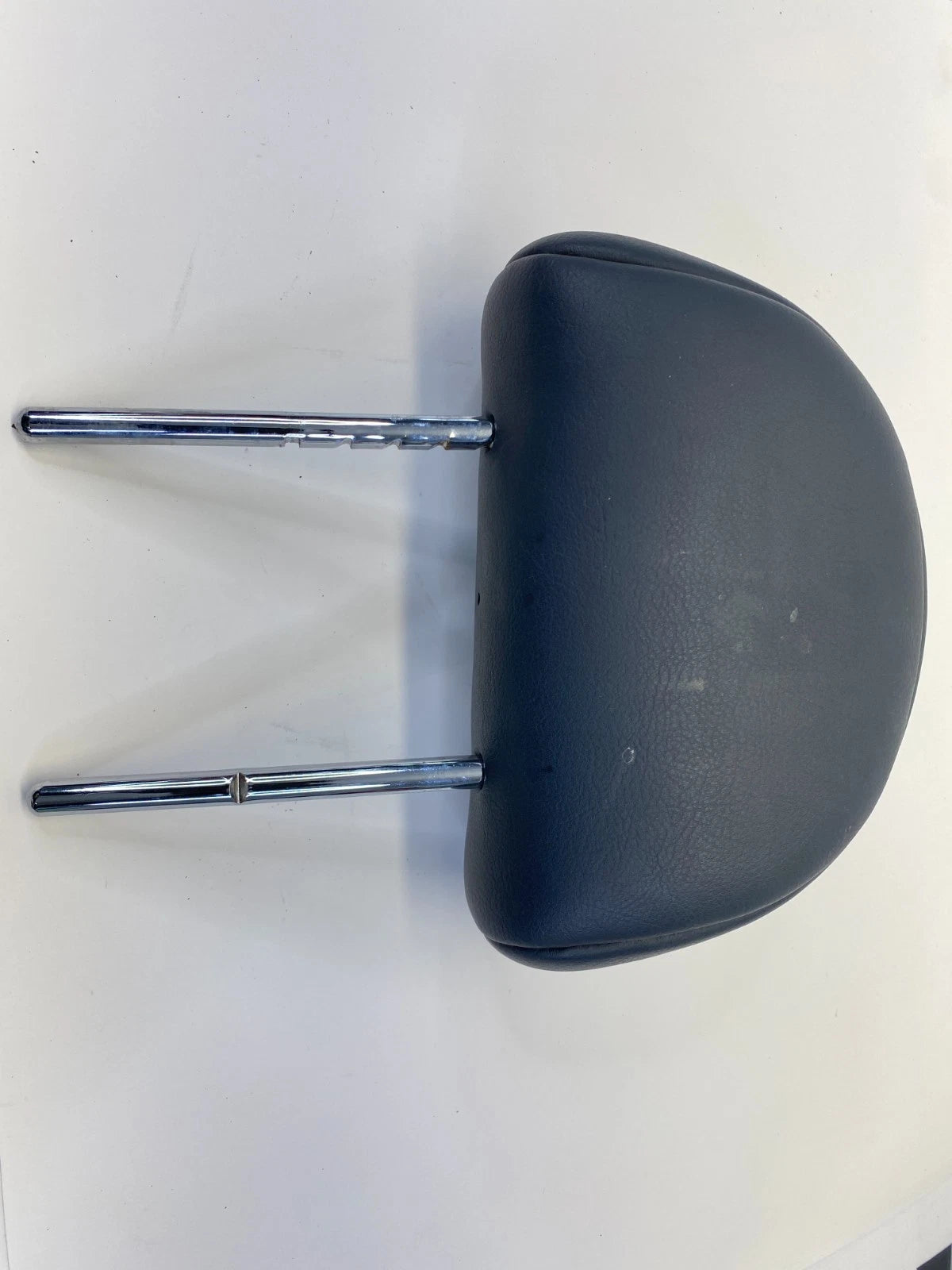 02-06 MINI COOPER FRONT LEFT & RIGHT SEAT HEADREST HEAD REST LEATHER BLACK OEM