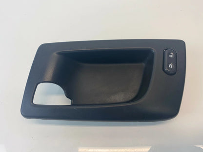 2003-2007 CADILLAC CTS FRONT LEFT DRIVER INNER DOOR HANDLE BEZEL W/ LOCK SWITCH