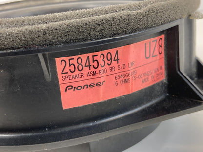 2010-2017 GMC Terrain Rear Left Door Speaker Audio System Sound 25845394 OEM