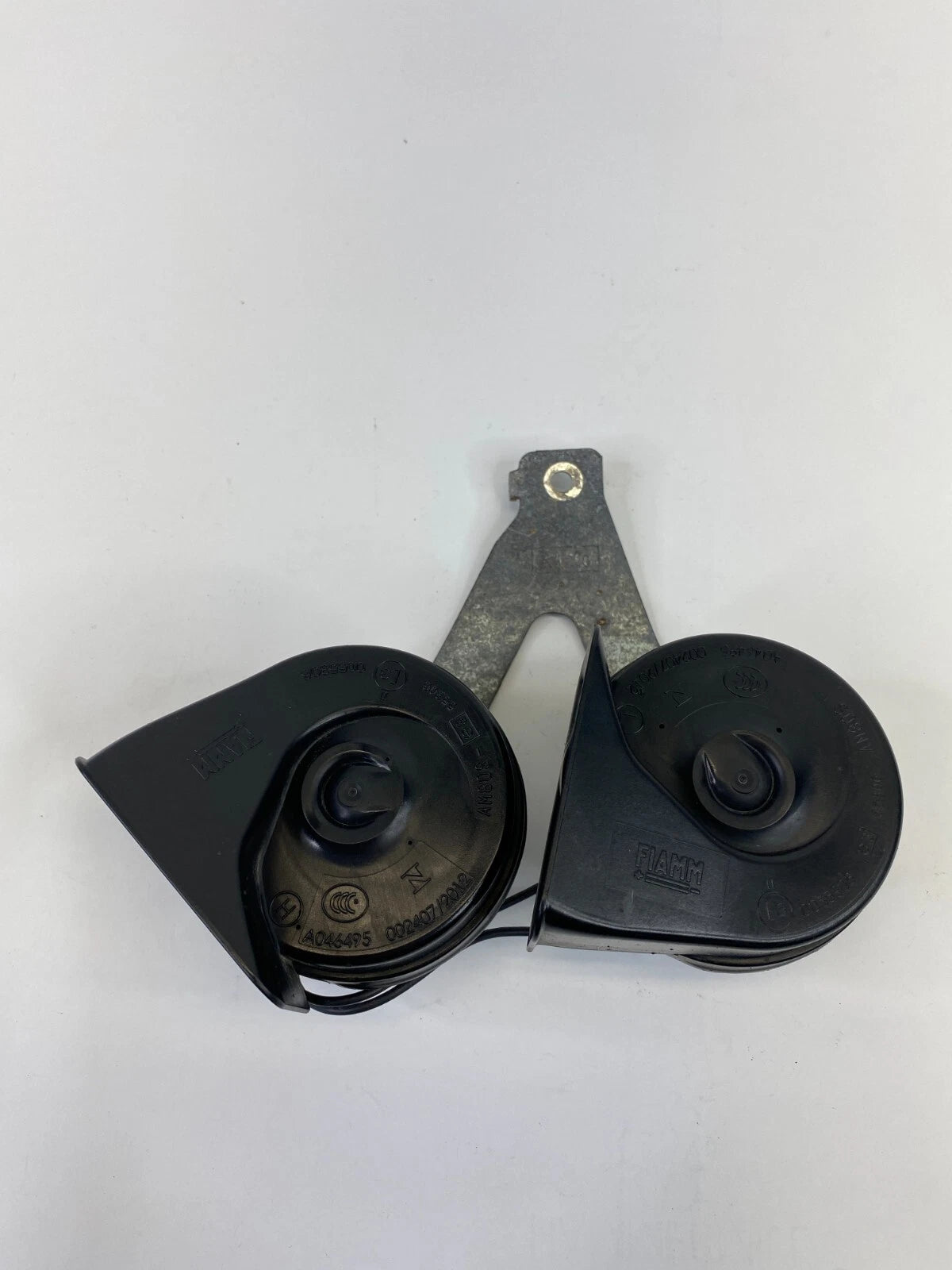 2014-2017 FORD FIESTA HIGH & LOW TONE NOTE SIGNAL HORN SET AM80S-E355306 OEM