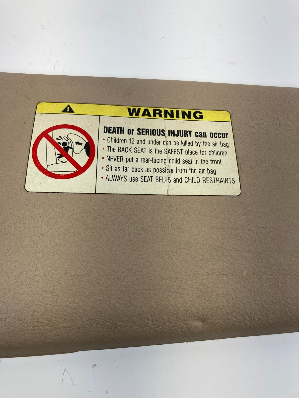 1999 2000 BMW 323i 01-05 325i Right Side Sunvisor Sun Visor Shade w/ Mirror