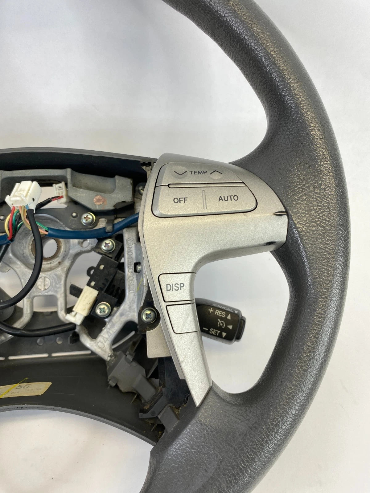 2007-2011 TOYOTA CAMRY SEDAN STEERING WHEEL W/ CRUISE CONTROL SWITCH OEM