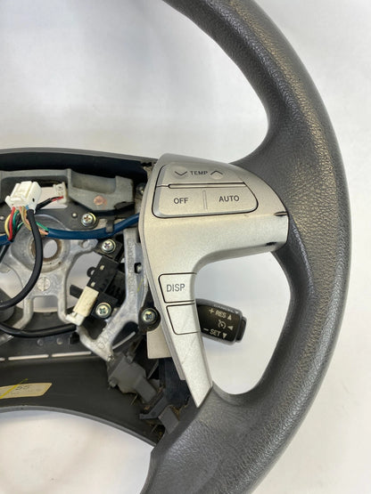 2007-2011 TOYOTA CAMRY SEDAN STEERING WHEEL W/ CRUISE CONTROL SWITCH OEM