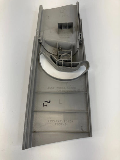10-15 TOYOTA PRIUS FRONT LEFT SEAT BELT HEIGHT ADJUSTER ANCHOR COVER 73024-53020