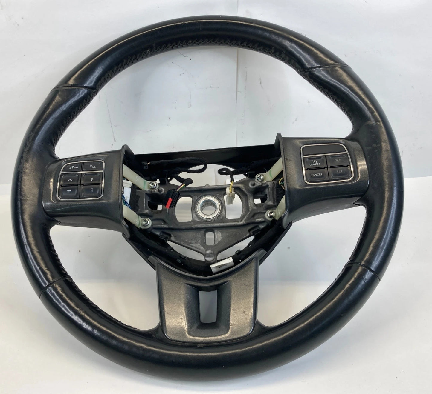 13 14 15 16 DODGE DART STEERING WHEEL W/ AUDIO & CRUISE CONTROL ASSEMBLY OEM
