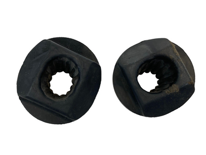 2009-2015 Jaguar XF Radiator Holder Rubber Mount Bushing Insulator Pair Set