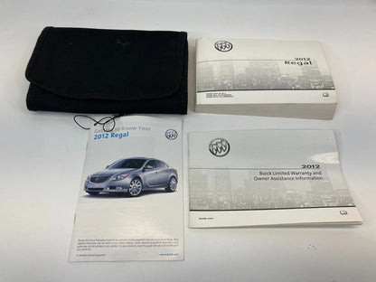 2012 12 BUICK REGAL OWNER'S MANUAL GUIDE WARRANTY INFORMATION W/ CASE OEM