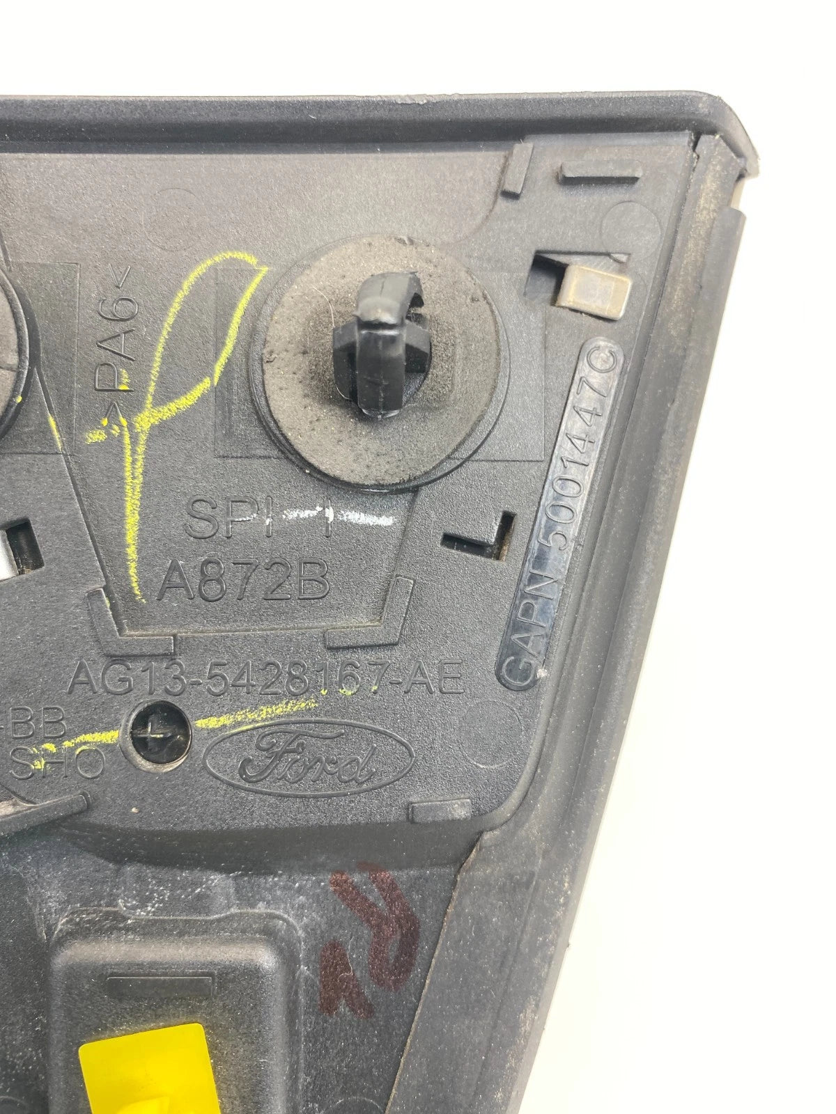 13-19 Ford Police Interceptor Sedan Rear Left Quarter Panel Corner Trim Molding