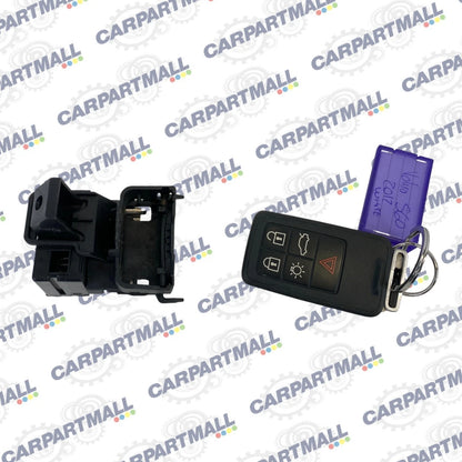 11-18 Volvo S60 Keyless Entry Antenna Sensor Module w/ Smart Key Remote Control