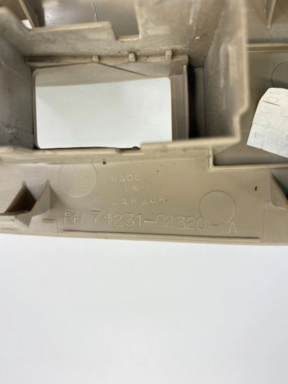 03-08 TOYOTA COROLLA FRONT RIGHT PASSENGER DOOR WINDOW SWITCH BEZEL 7423102320A