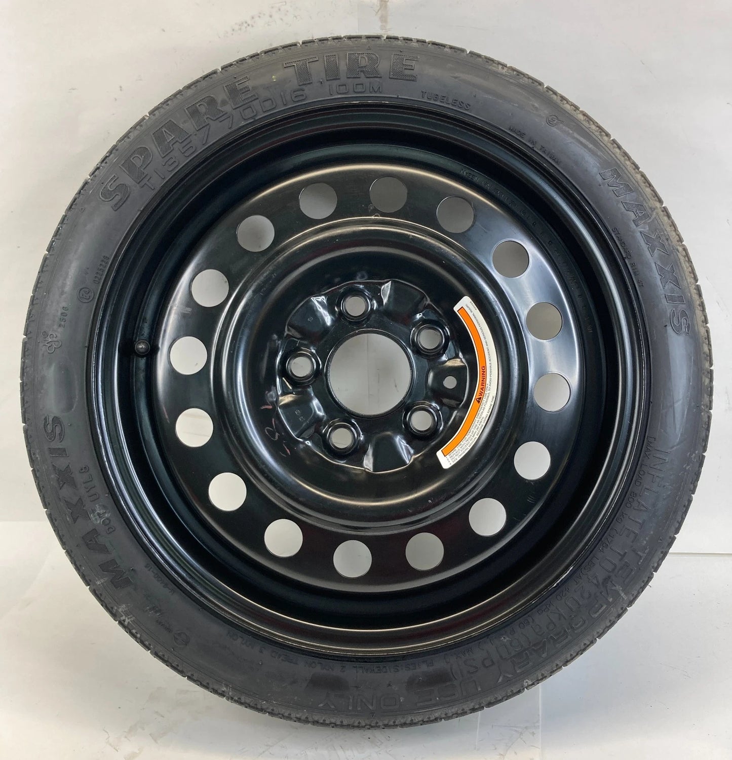 2013-2018 NISSAN ALTIMA EMERGENCY SPARE TIRE DONUT WHEEL COMPACT T135/70D16 100M