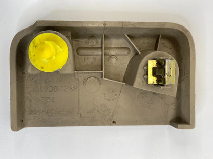 2008-2012 BUICK ENCLAVE FRONT RIGHT SIDE SEAT TRACK BOLT CAP COVER TRIM 1193872