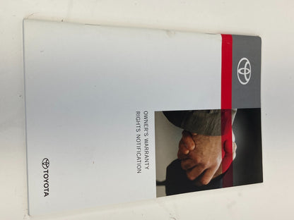 2012 Toyota Prius Owners Owner's Manual Warranty Guide Navigation System Guide