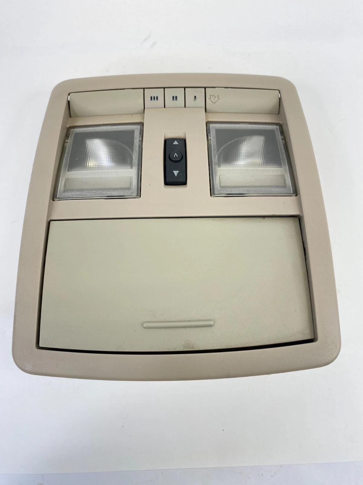 2005-2010 JEEP GRAND CHEROKEE OVERHEAD CONSOLE STORAGE DOME MAP LIGHT 56050243AF