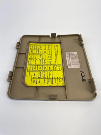 2011-2015 HYUNDAI SONATA INTERIOR LOWER DASH FUSE BOX LID COVER 91941-4R622 OEM