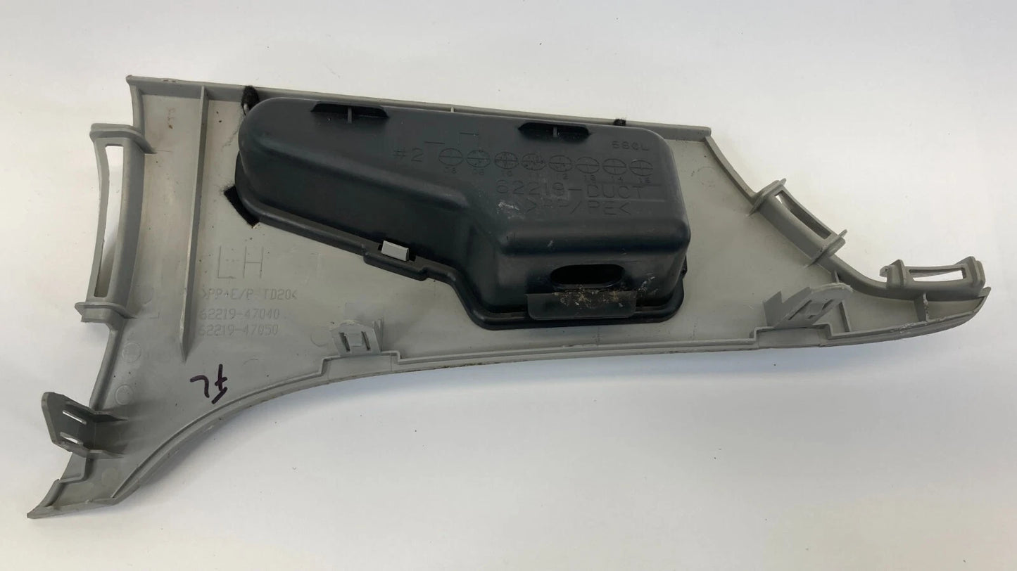 2010-2015 TOYOTA PRIUS FRONT LEFT DRIVER SIDE CORNER VENT COVER TRIM 62219-47040