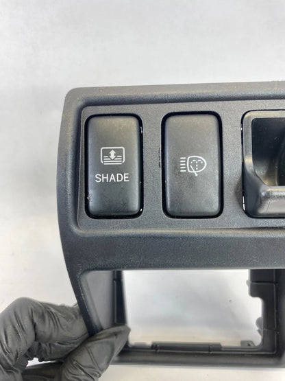 2006-2013 LEXUS IS250 DASH HEADLIGHT WASHER & REAR SHADE CONTROL SWITCH W/ BEZEL