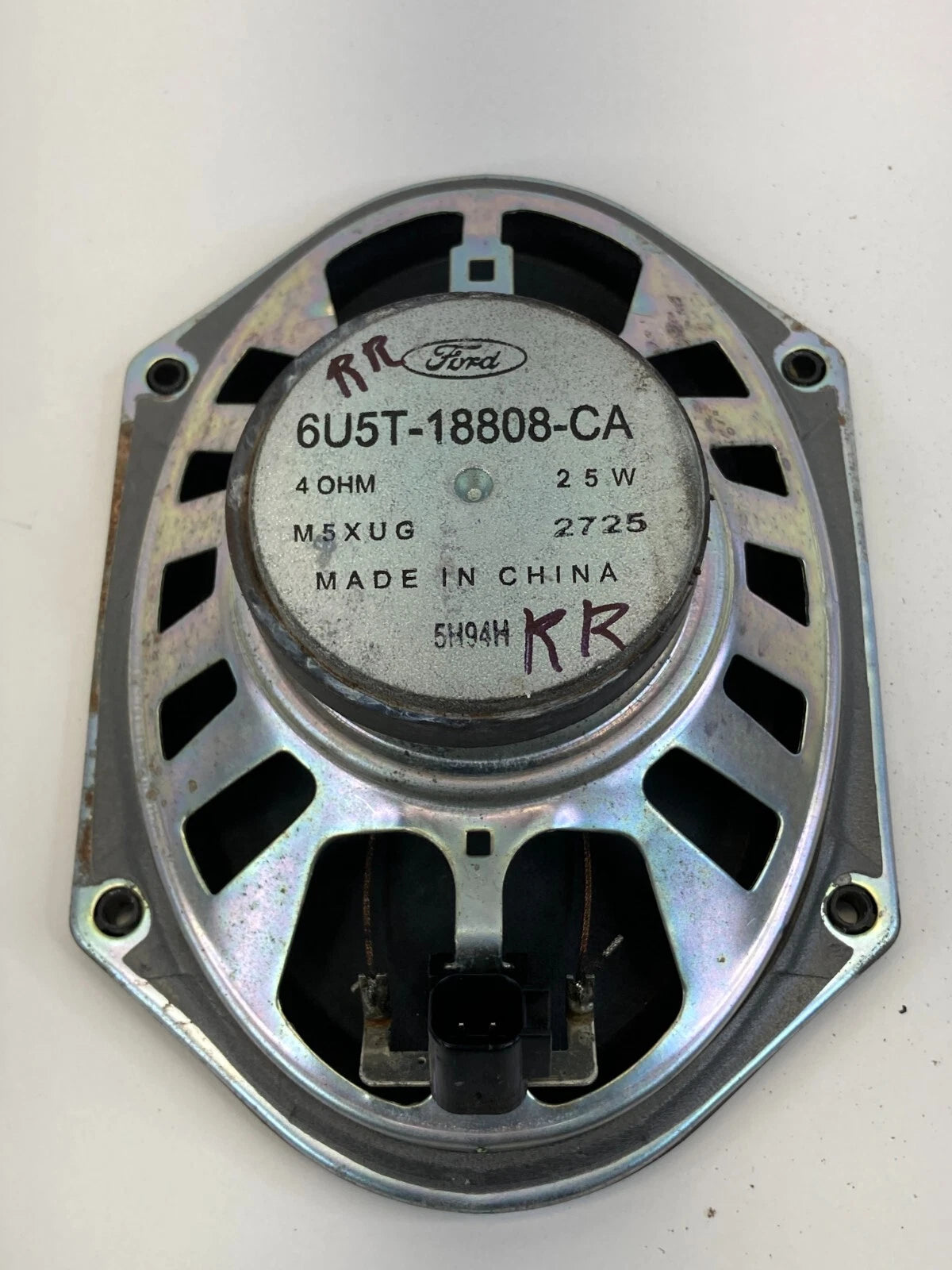 2002-2010 FORD EXPLORER REAR RIGHT SIDE DOOR AUDIO SPEAKER 6U5T-18808-CA OEM