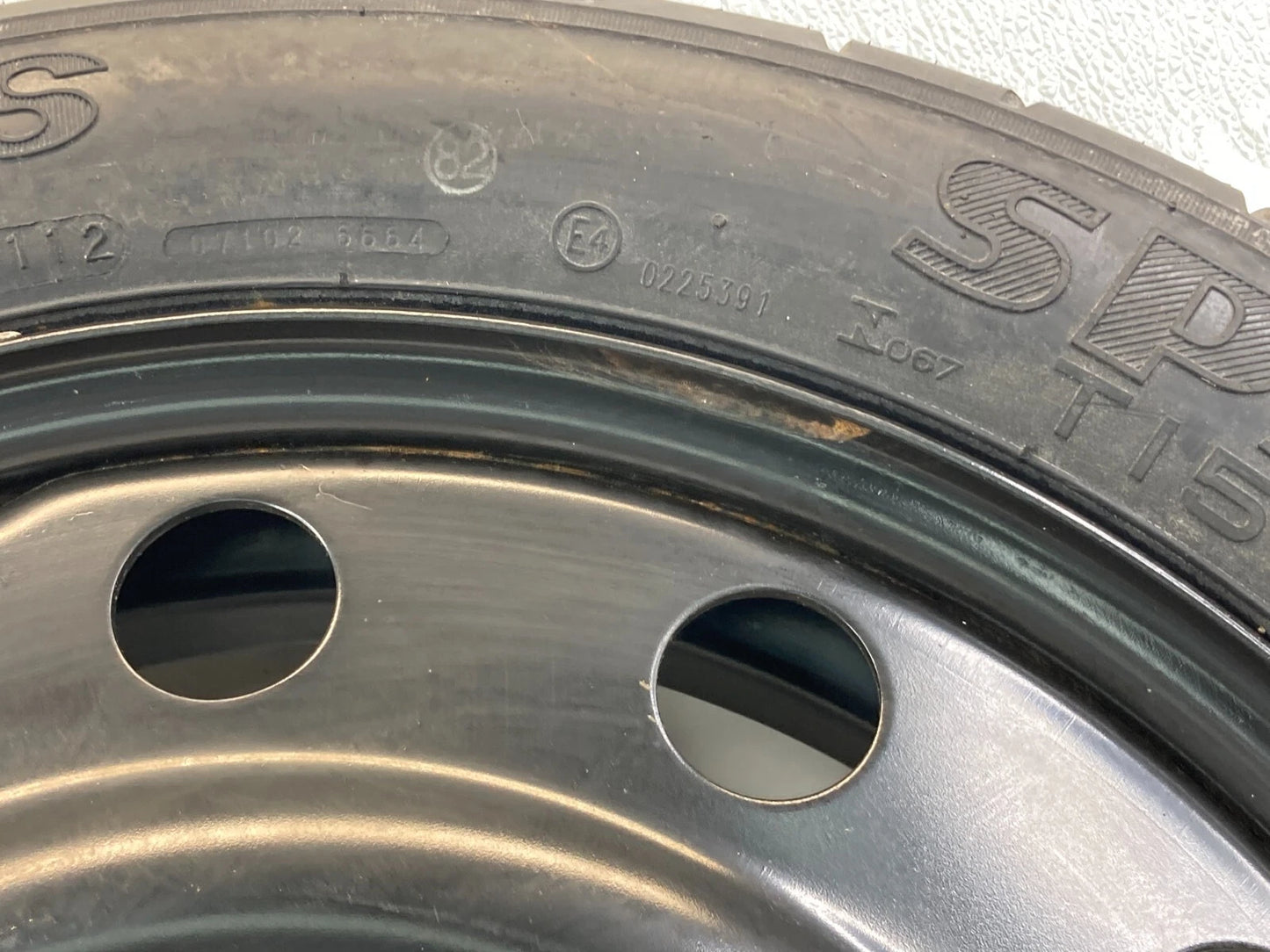 2013-2019 FORD TAURUS EMERGENCY SPARE TIRE WHEEL COMPACT DONUT T155/70D17 OEM