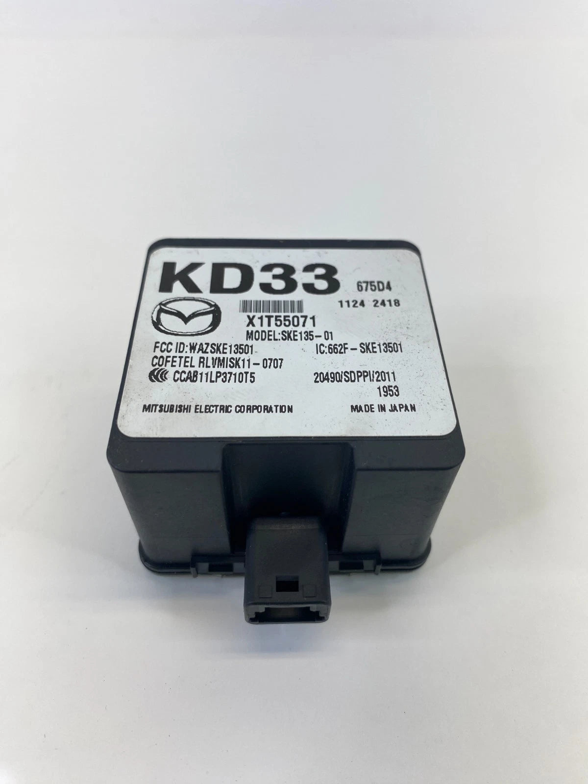 2013-2025 MAZDA CX-5 CX5 KEYLESS ENTRY RECEIVER CONTROL MODULE OEM KD33675D4