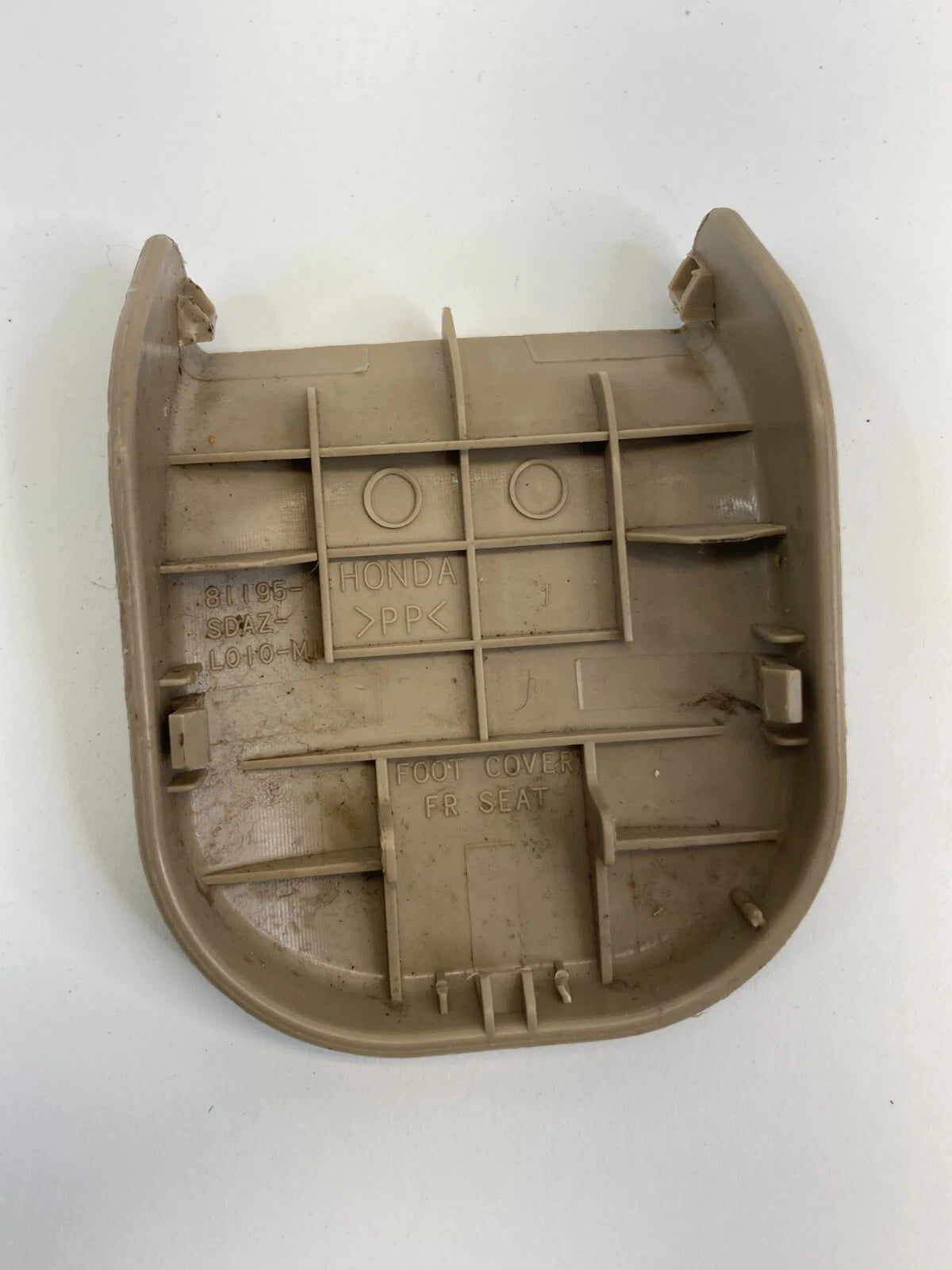 2004-2007 HONDA ACCORD FRONT SEAT TRACK END COVER TRIM 81195-SDAZ-L010 OEM