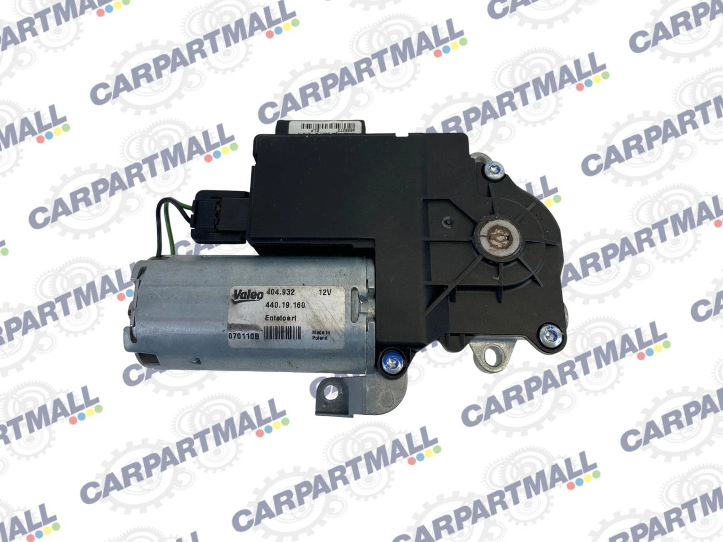 03-11 Saab 9-3 Sedan Power Sun Roof Sunroof Moon Roof Motor Assembly 440.19.160