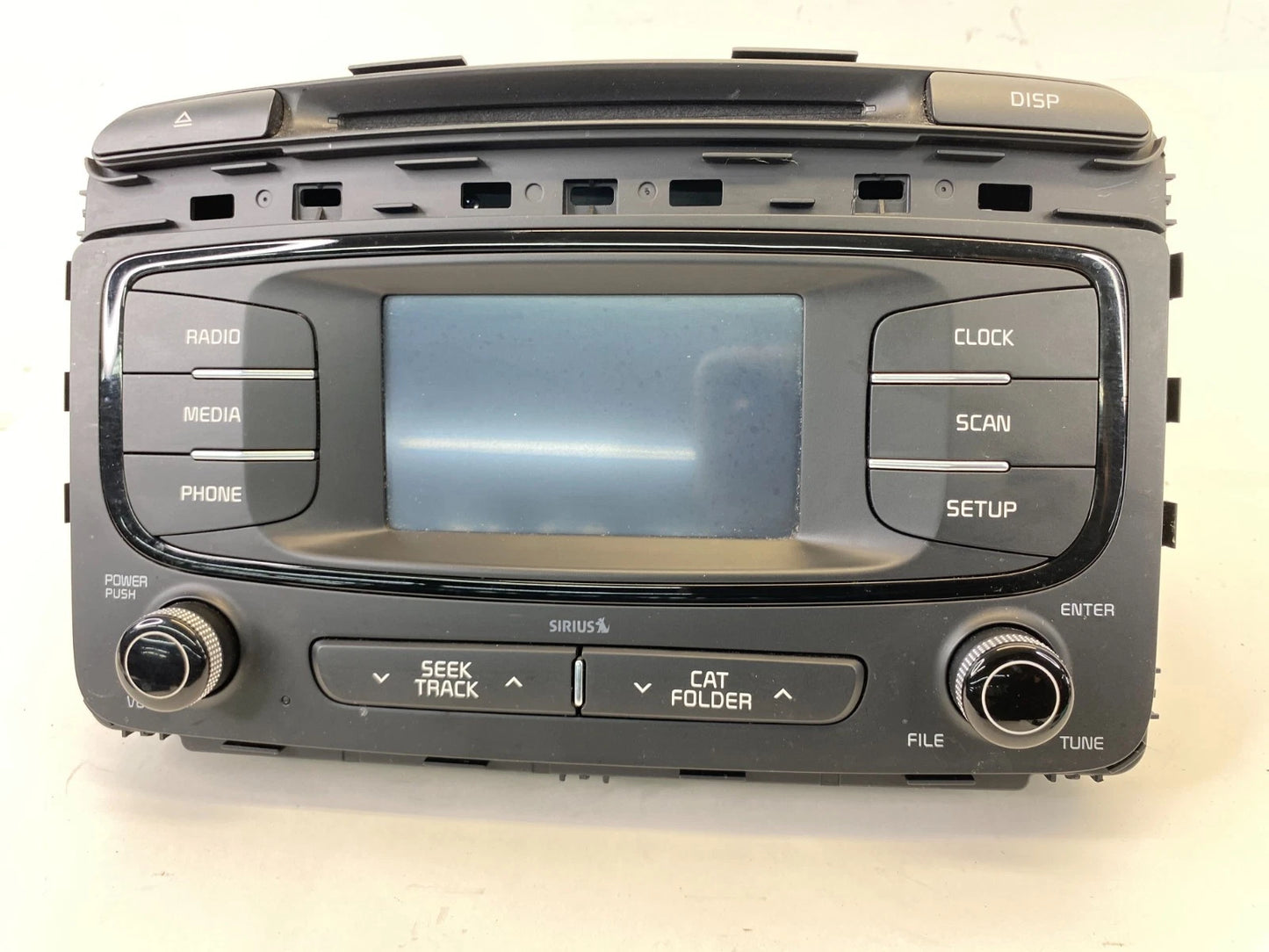 2016-2018 KIA SORENTO AM /FM RECEIVER XM MP3 SINGLE-DISC CD PLAYER 96180-C6000WK