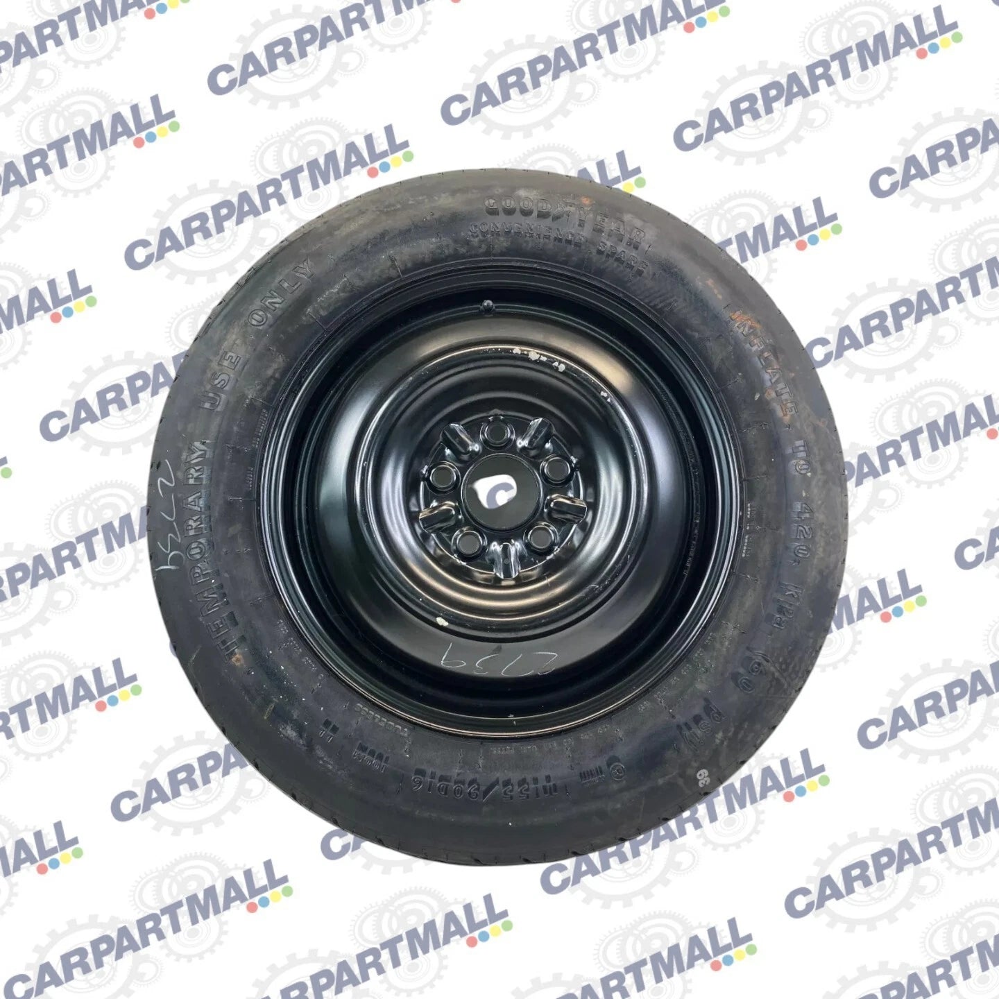 2007-2017 JEEP PATRIOT EMERGENCY SPARE TIRE WHEEL COMPACT DONUT T155/90D16 100M