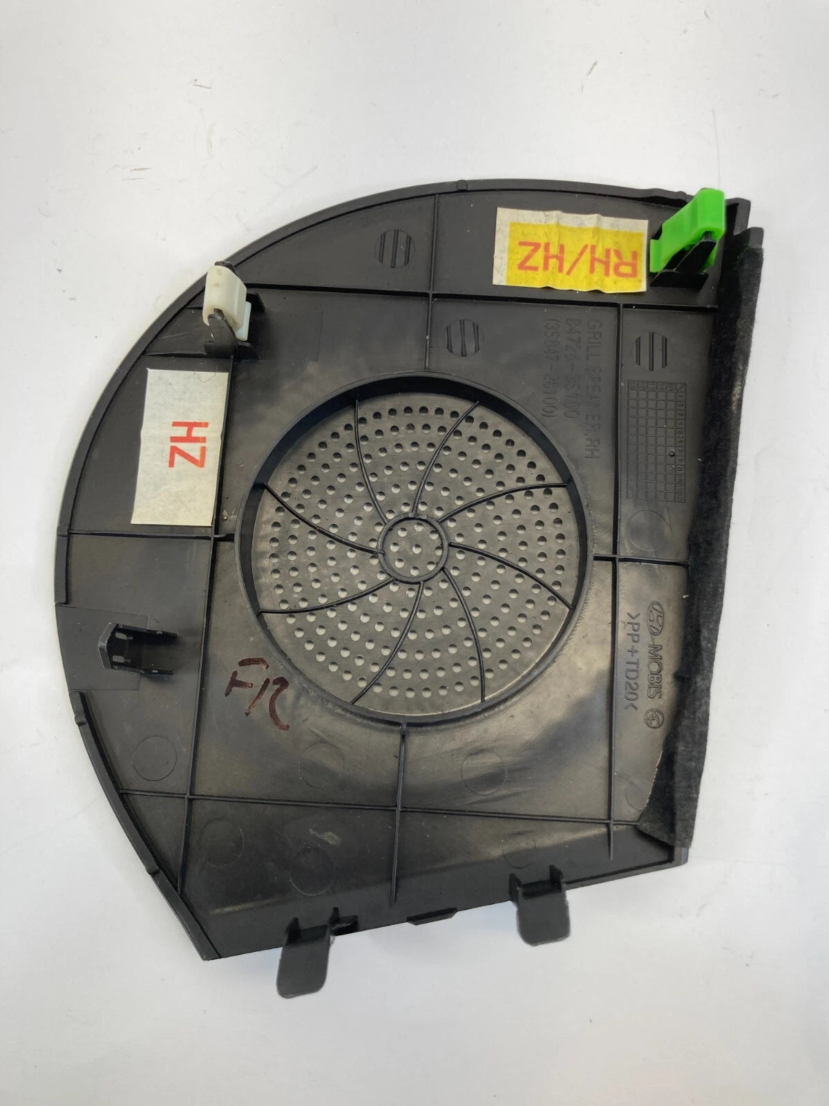 2011-2014 HYUNDAI SONATA DASH RIGHT SIDE SPEAKER GRILLE COVER TRIM 84726-3S100