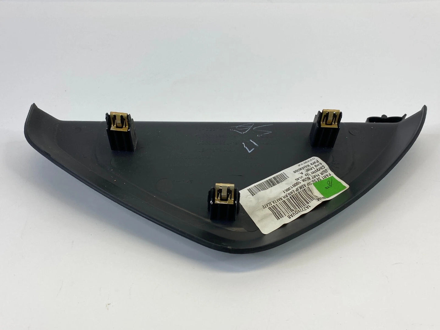 2009 2010 DODGE JOURNEY DASH RIGHT PASSENGER END CAP COVER TRIM 1AZ22XDVAB OEM