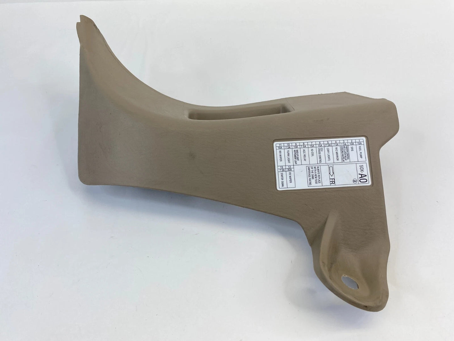 99-02 HONDA ODYSSEY FRONT LEFT PILLAR COWL BEZEL SCUFF KICK PLATE TRIM PANEL