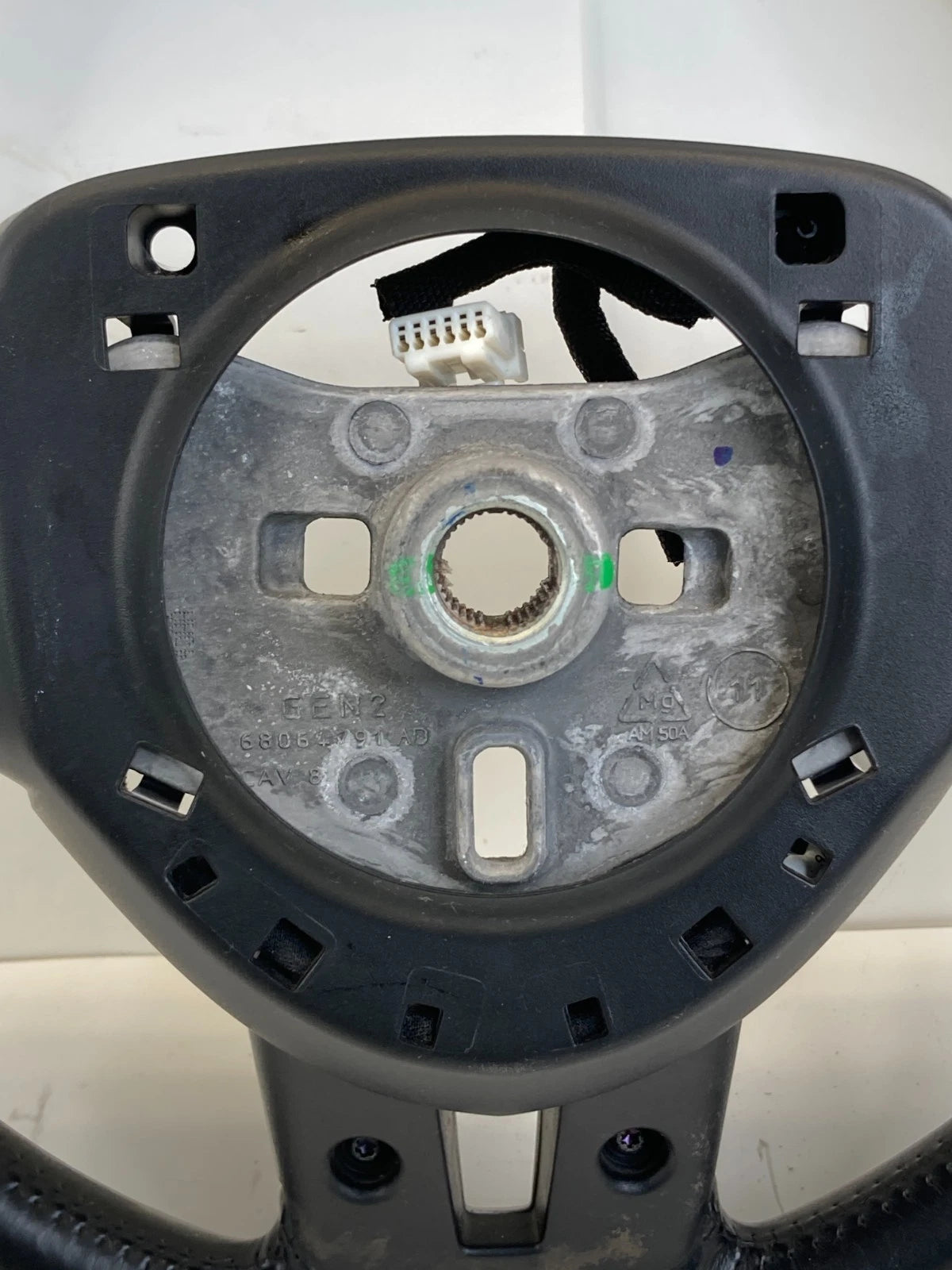 2012-2020 DODGE GRAND CARAVAN STEERING WHEEL W/ CRUISE CONTROL P1QJ95DX9AH OEM