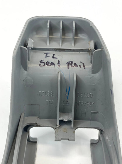 07-11 TOYOTA CAMRY FRONT LEFT OUTER SEAT RAIL TRACK END COVER TRIM 72138-06030