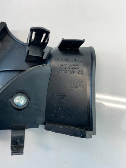 2010-2014 SUBARU LEGACY DASH LEFT DRIVER SIDE DASH STARTER SWITCH COVER TRIM OEM
