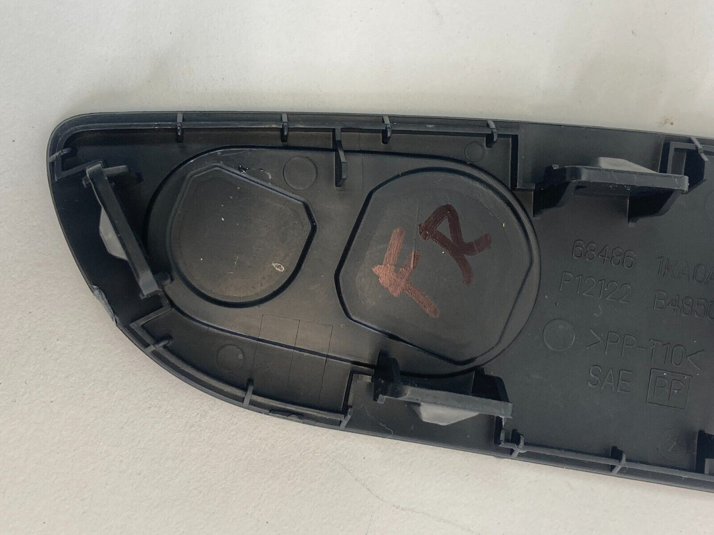 2011 2012 2013 2014 Nissan Juke Front Right Mask Switch Hole Cover 68486-1KA0A