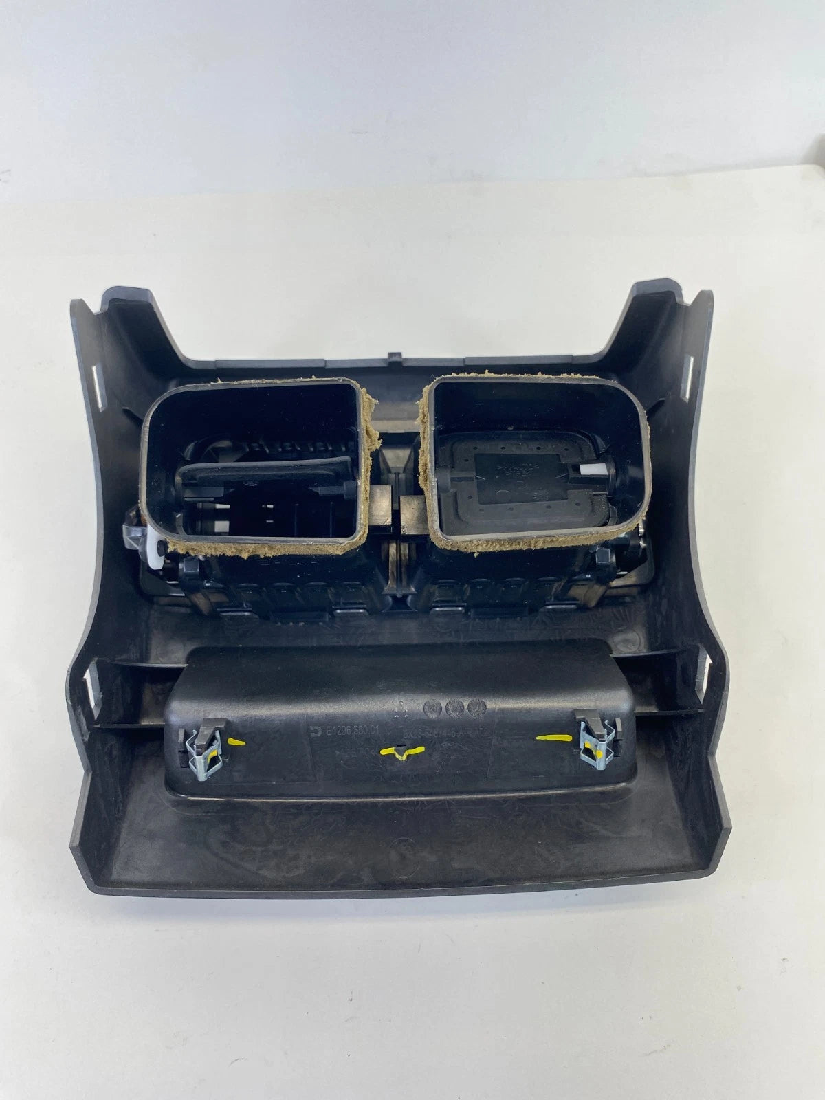 2009-2011 Jaguar XF Rear Center Console AC HVAC Air Vent Grille Panel Trim OEM