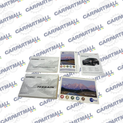 2010 GMC TERRAIN OWNERS MANUAL WARRANTY INFORMATION ONSTAR GUIDE SET OEM