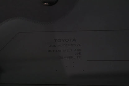 2011-2020 TOYOTA SIENNA REAR RIGHT SIDE QUARTER WINDOW GLASS OEM FACTORY