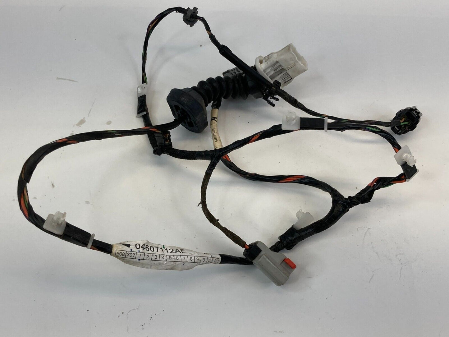 2006-2010 Dodge Charger Rear Right Back Side Door Wire Wiring Harness 04607112AE